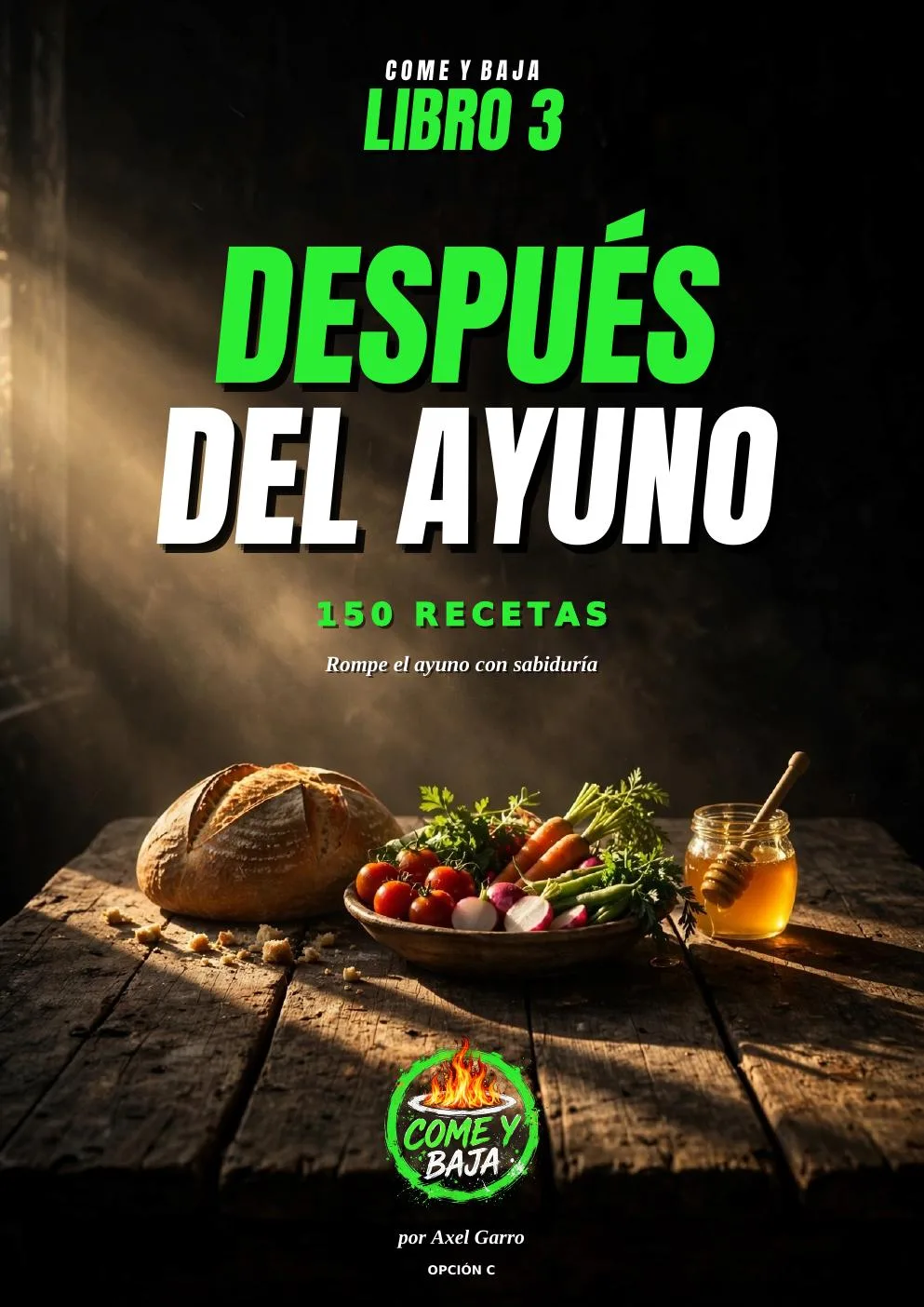 Portada aprobada del próximo libro Después del Ayuno